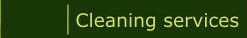 Cleaning services
